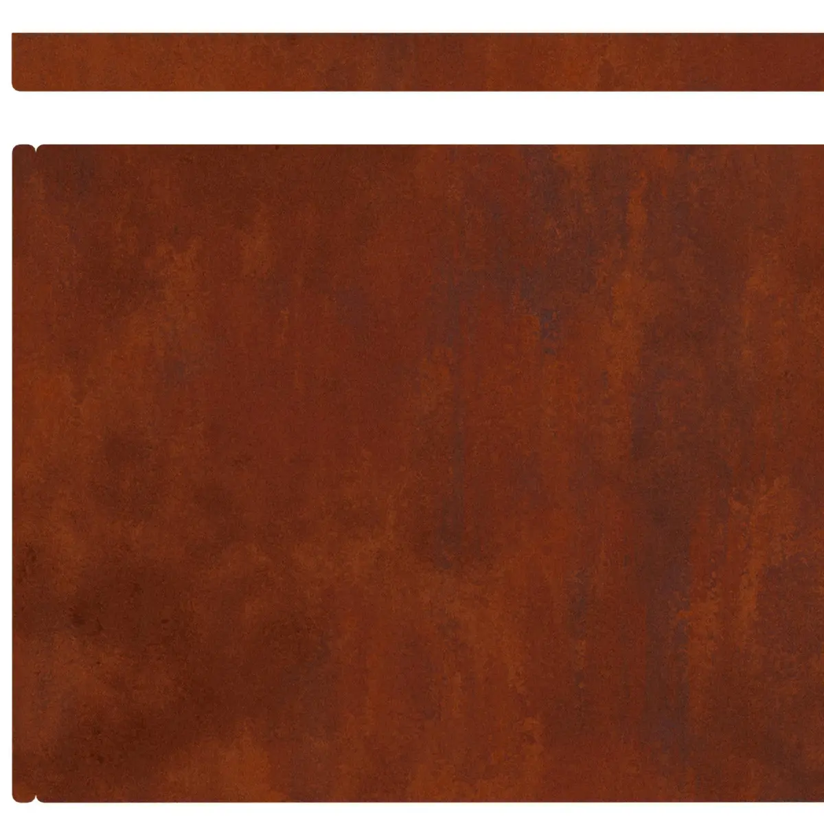 Garden Lawn Edging 4 pcs 450cm Weathering Steel Border Rusty Brown Landscape