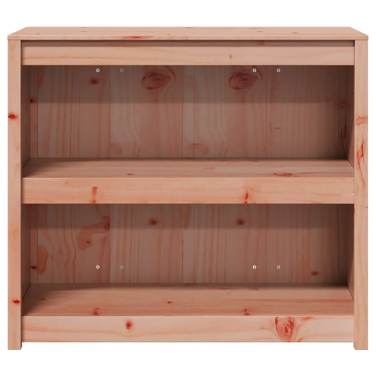 Kitchen Cabinet with Shelves Modern Brown Oak Storage Furniture 106x55x92cm