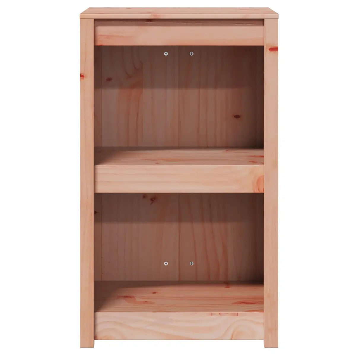 Kitchen Cabinet Storage Furniture Brown Oak Minimalist Design Shelving Unit