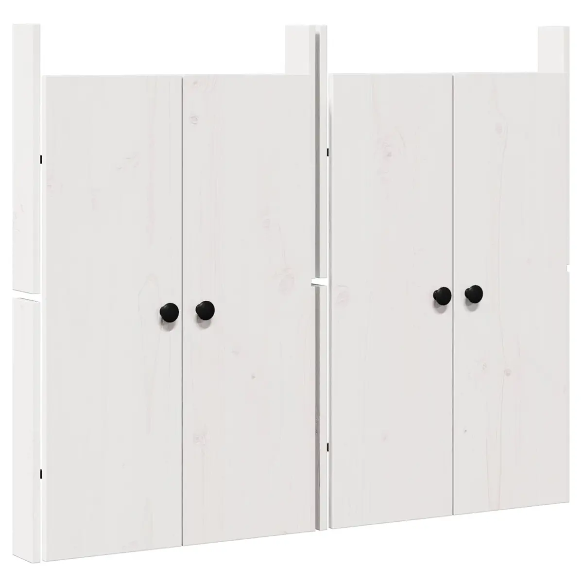 Kitchen Cabinet Door White Solid Pine Wood Modern Design 50 x 82 cm Flat Surface