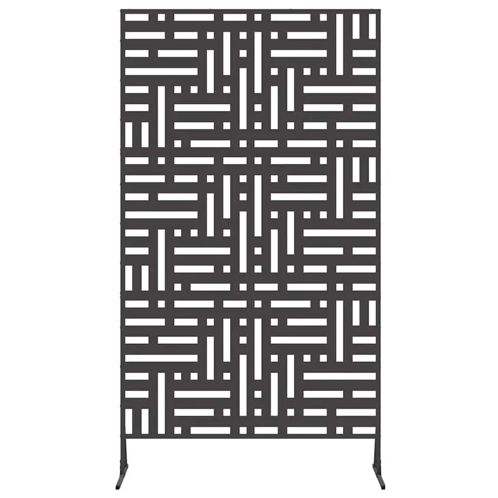 Garden Privacy Screen 100x50x180cm Steel Panel