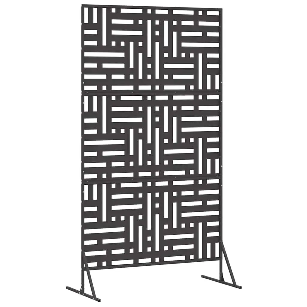 Garden Privacy Screen 100x50x180cm Steel Panel