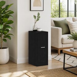 Your New Favorite Black Oak Storage Cabinet