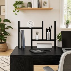 Your Ideal Black Oak Desk Organiser for Everyday Use