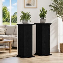 Your Ideal Black Oak Plant Stand 33x33x80cm for Plant Lovers