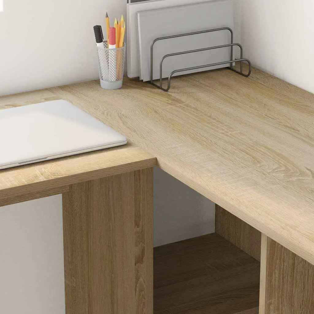 Corner Desk in Sonoma Oak