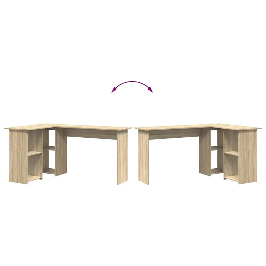Corner Desk in Sonoma Oak