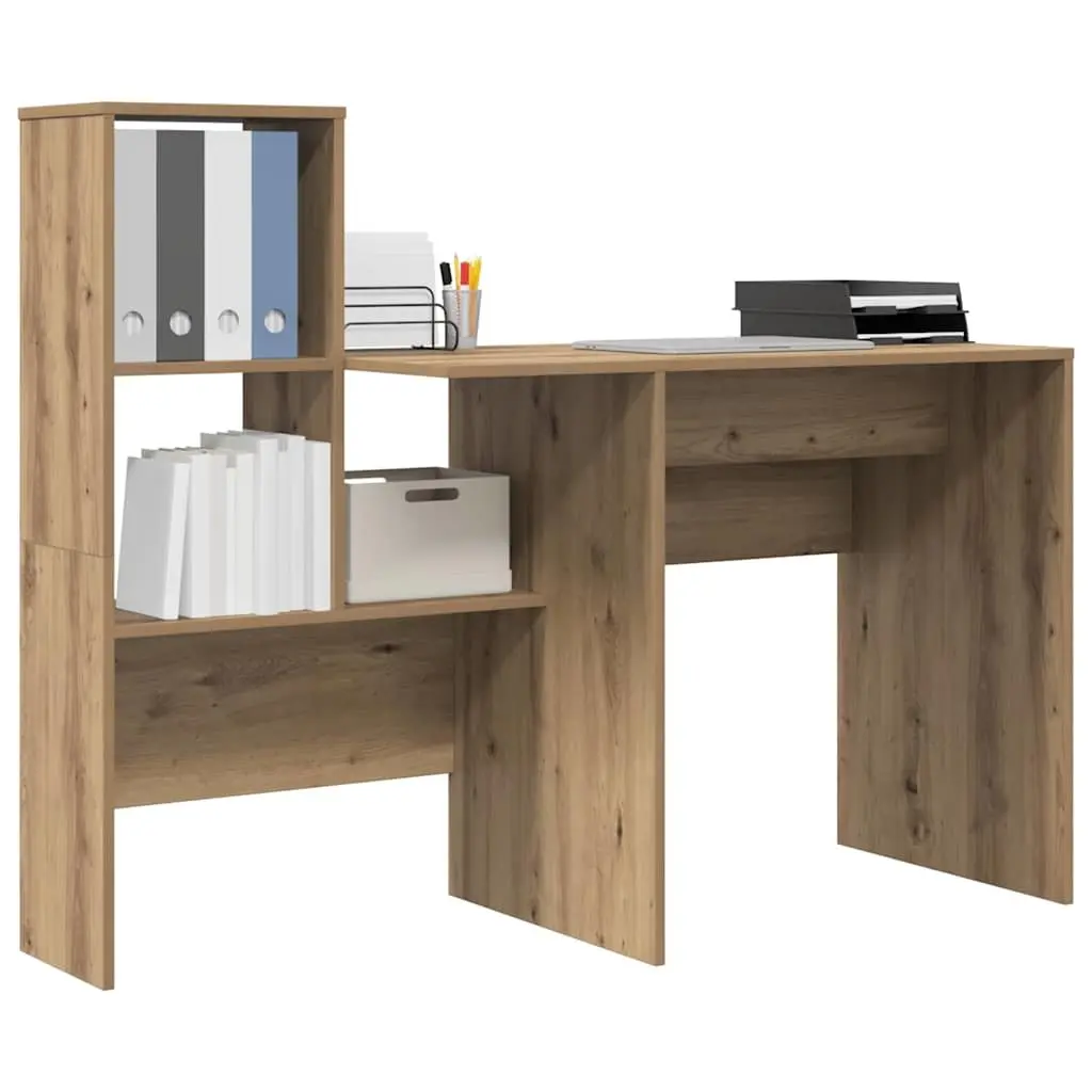 Brown Desk for Home Office Work