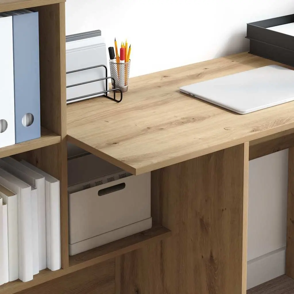 Brown Desk for Home Office Work