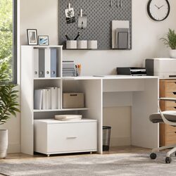 Your Friendly White Drawer Cabinet on Wheels