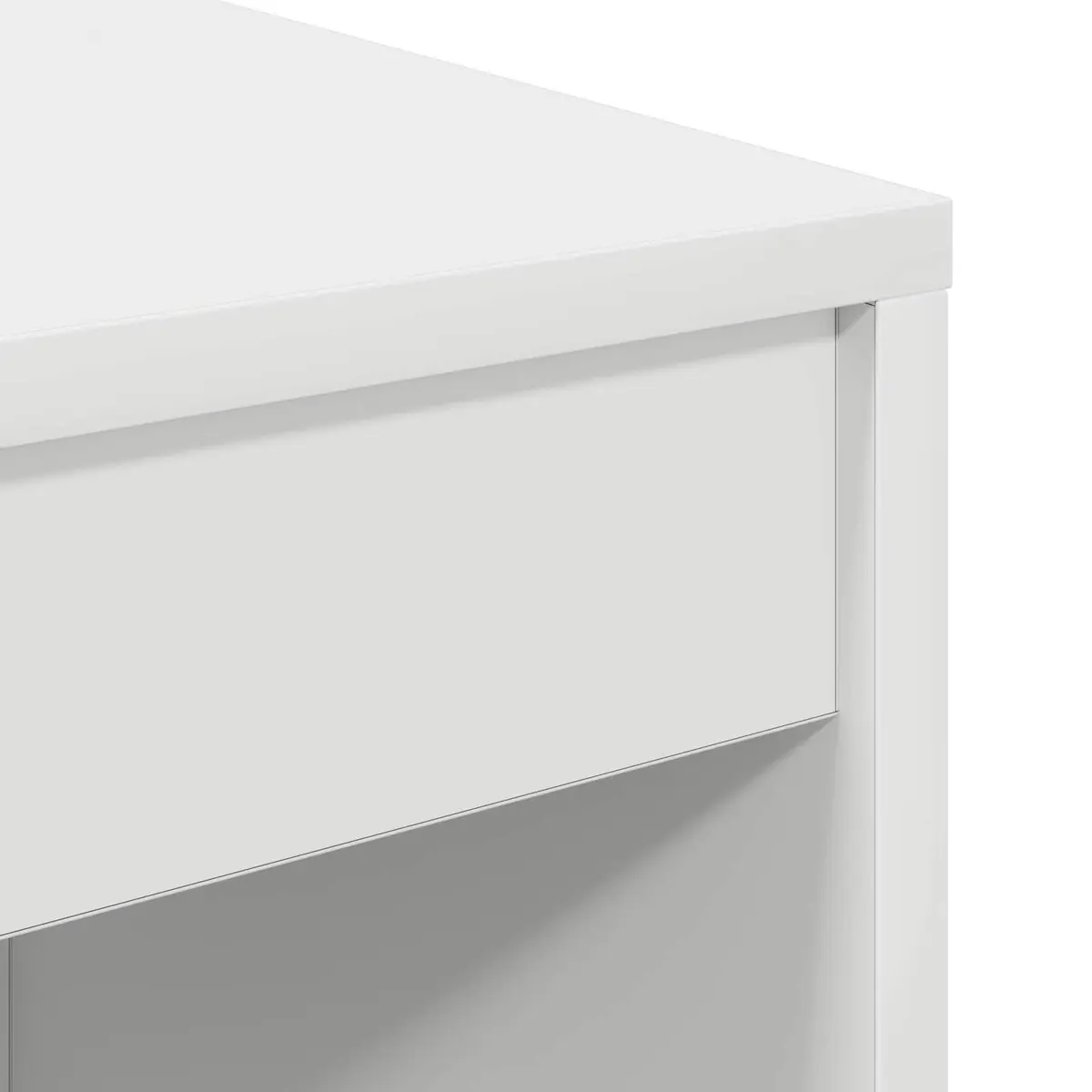 Writing Desk Engineered Wood White 80 x 40 x 76 cm