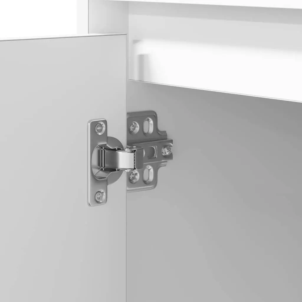 Bedside Cabinet Pair with LED Lights