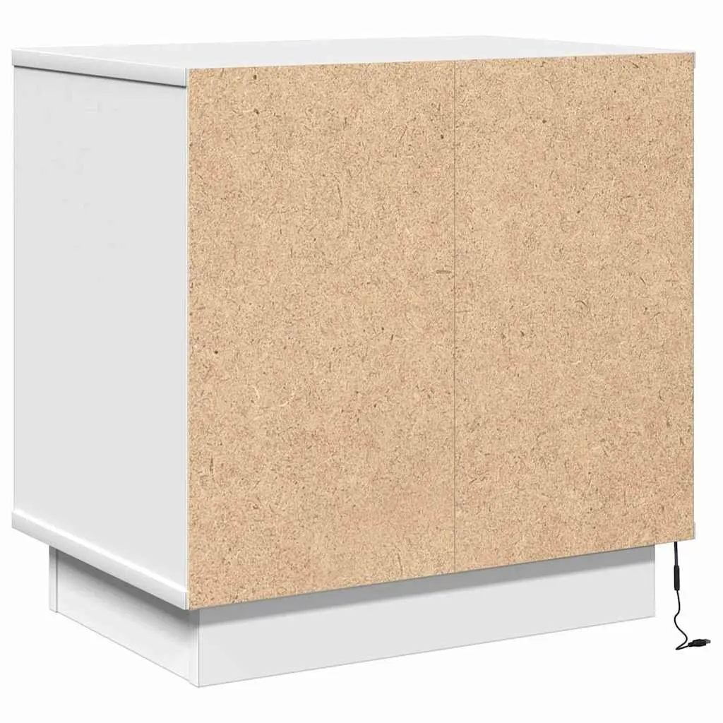Bedside Cabinet Pair with LED Lights