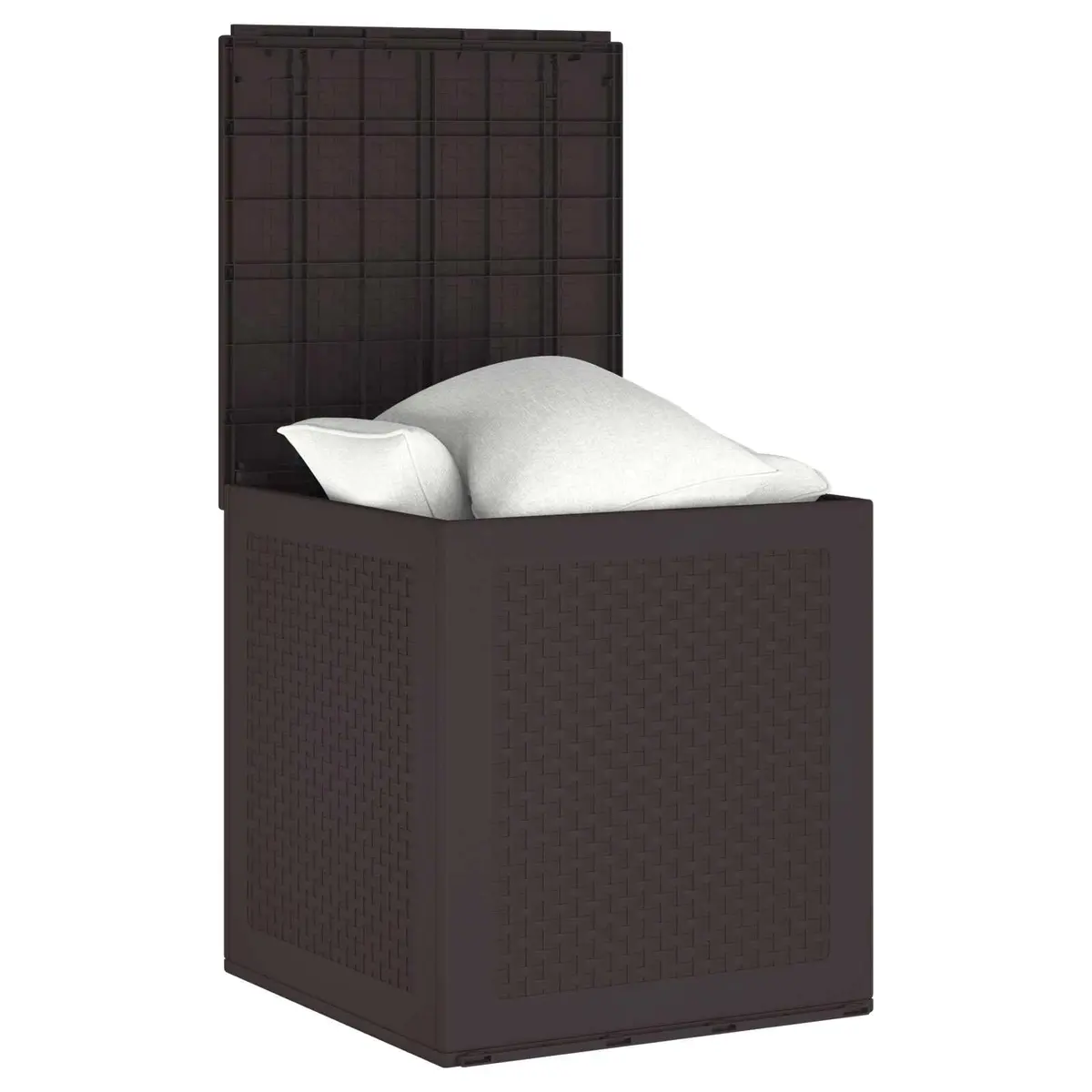 Brown Outdoor Storage Box for Garden Gear