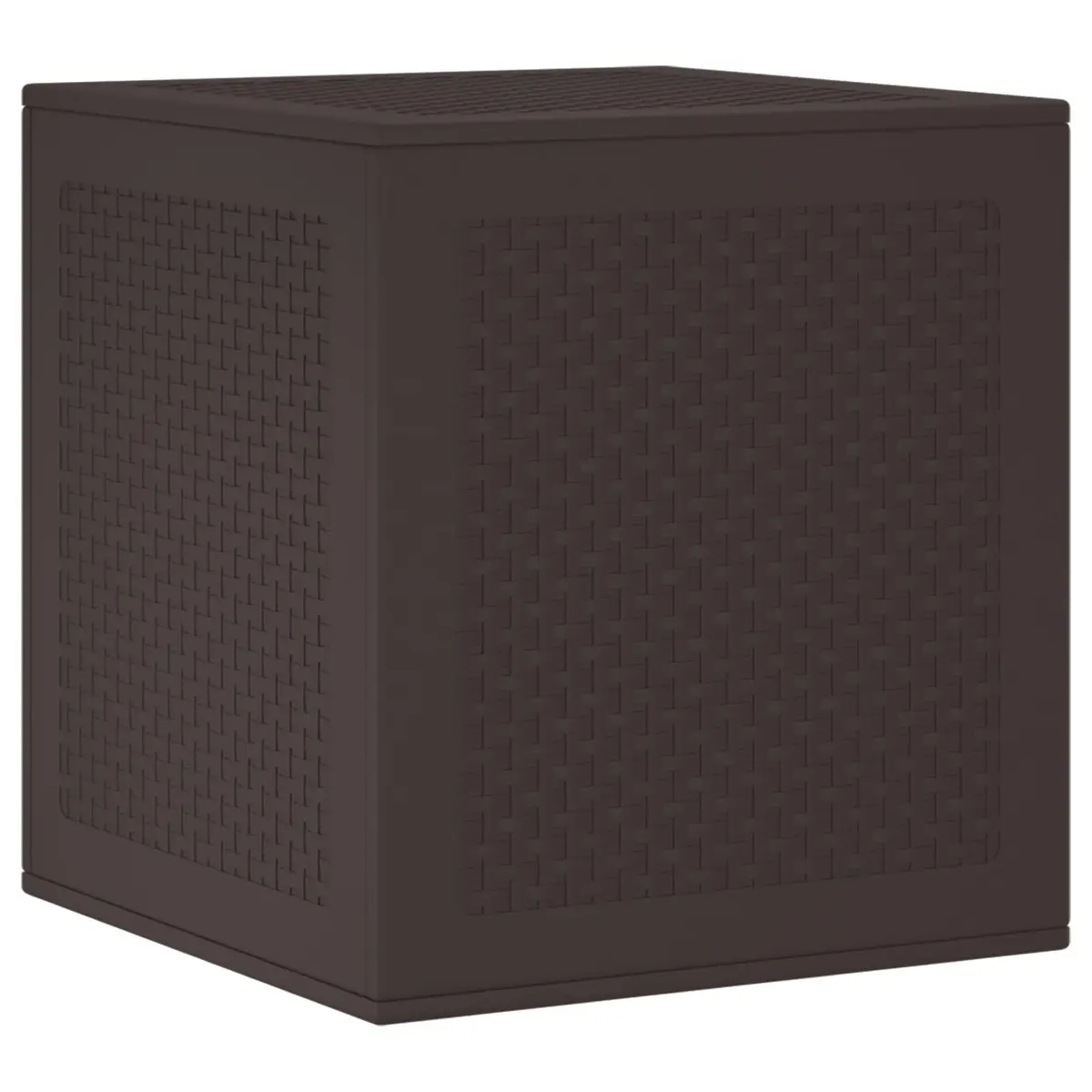Brown Outdoor Storage Box for Garden Gear
