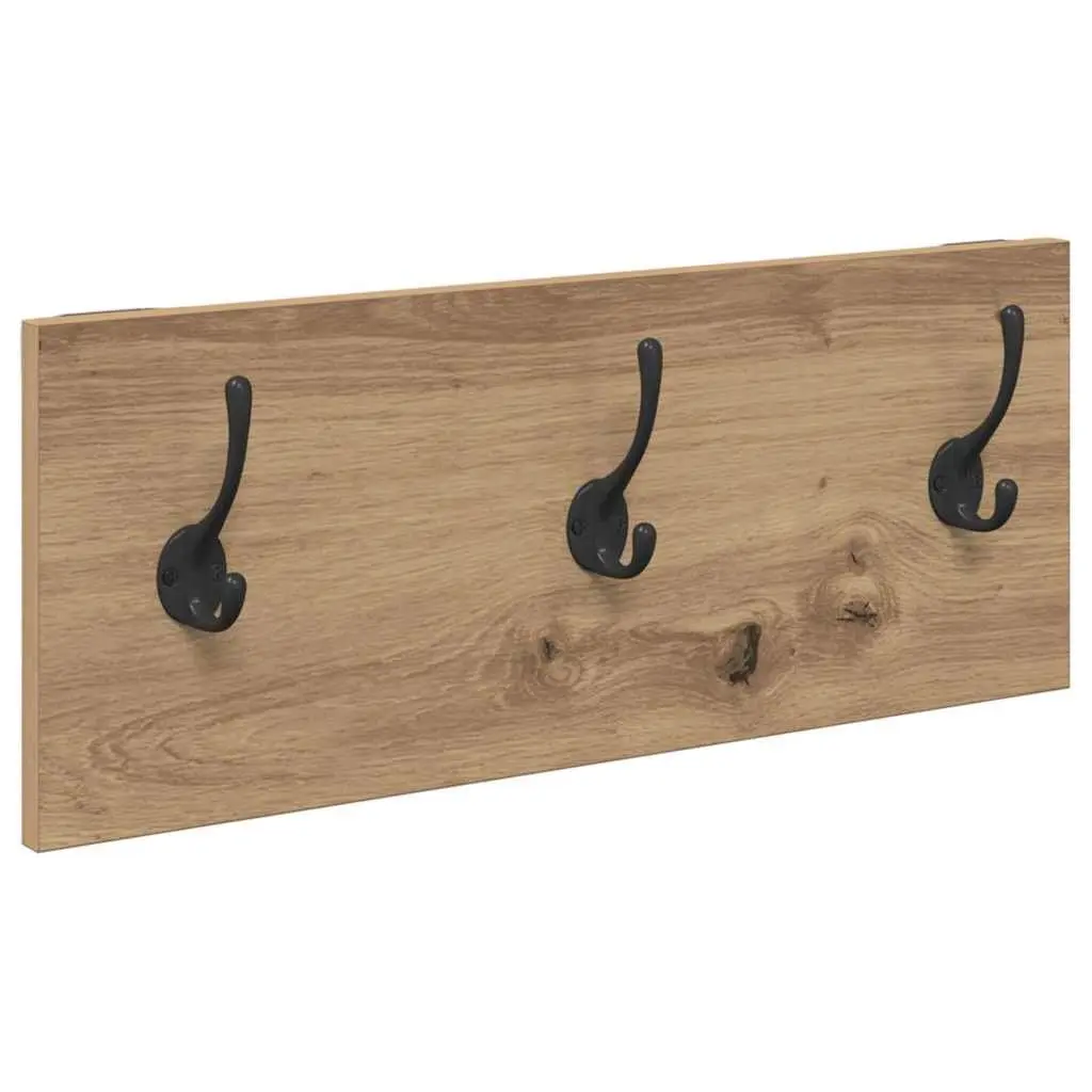 Hallway Furniture Set Modern Storage Bench Mirror Coat Racks Brown