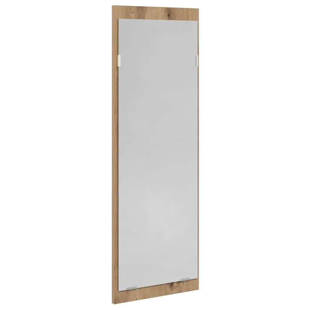 Hallway Furniture Set Modern Storage Bench Mirror Coat Racks Brown