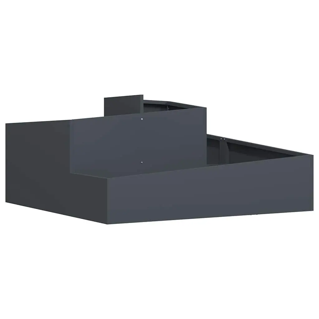Anthracite Planter for Garden Spaces 100x100x50cm