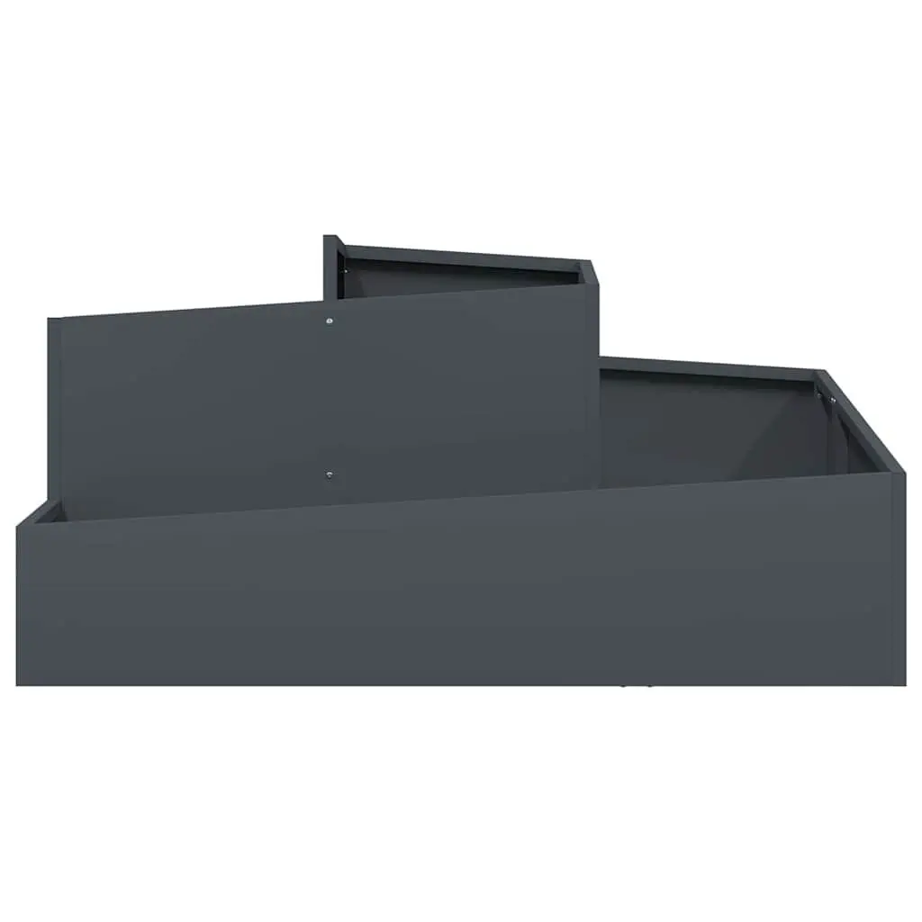 Anthracite Planter for Garden Spaces 100x100x50cm