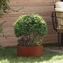 Enjoy Your Outdoor Space with 5 Stylish Brown Planter Rings