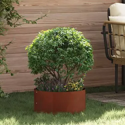 Enjoy Your Outdoor Space with 5 Stylish Brown Planter Rings