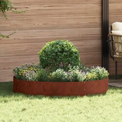 Your Friendly Round Steel Planter Ring for the Garden