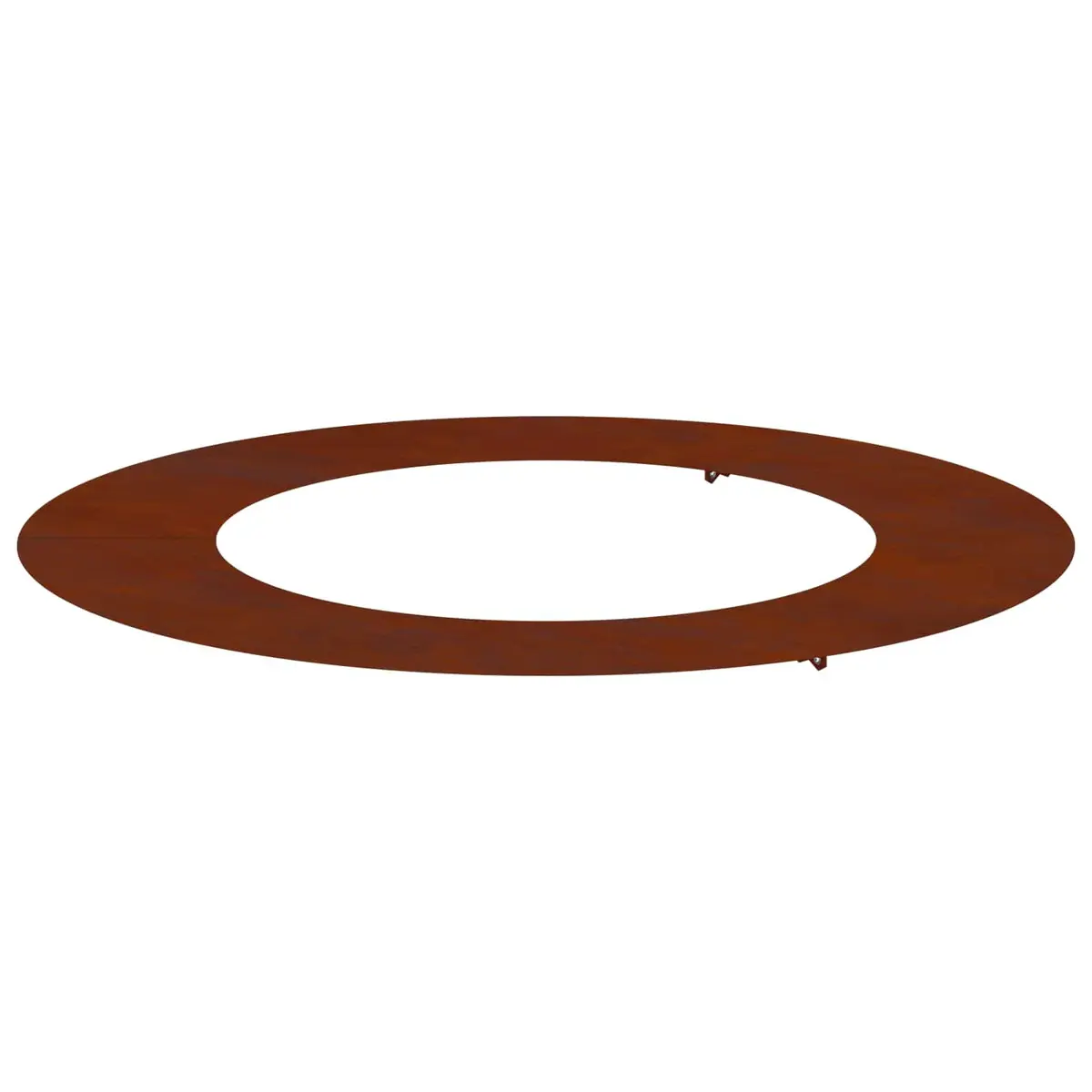 Tree Ring Planter Rusty Brown Outdoor Diameter 50cm or 80cm