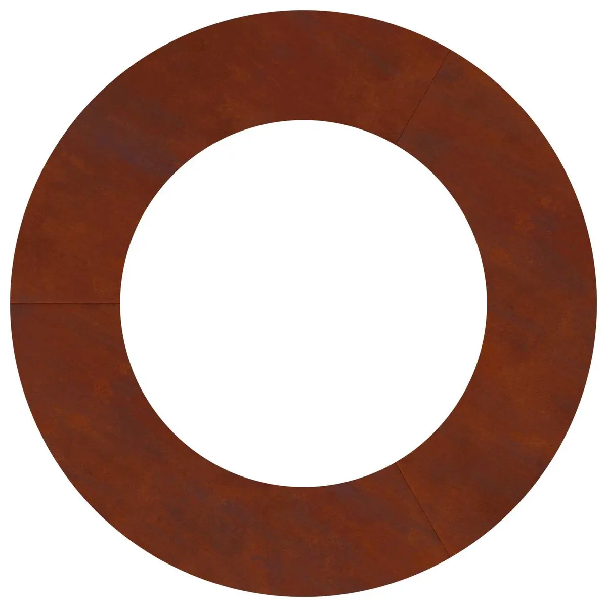 Tree Ring Flat Brown 5 Pieces Garden Outdoor Lawn Protective Decorative Edging