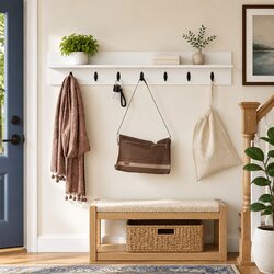Your New Wall-Mounted Coat Rack Awaits!