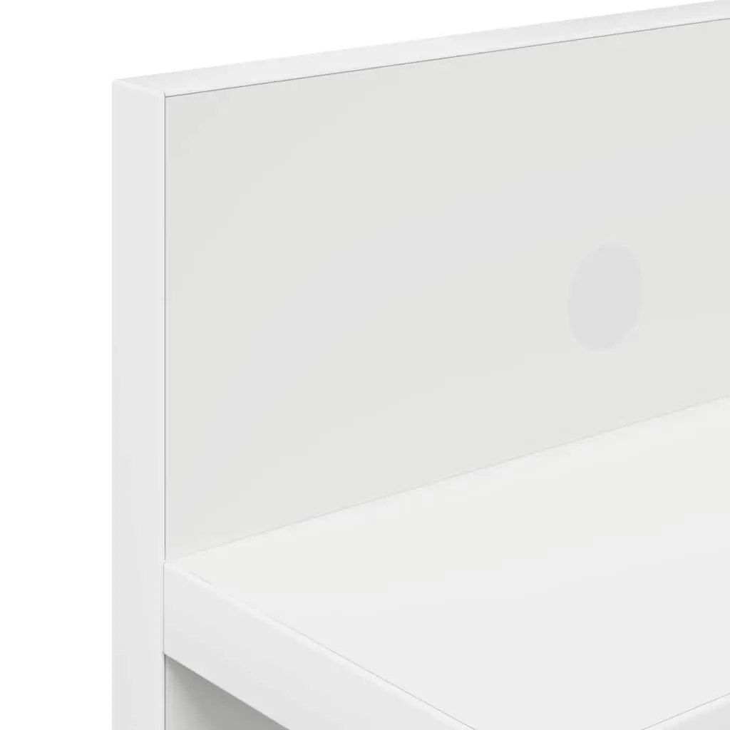 Wall-Mounted Coat Rack Modern White 100 x 10.5 x 18 cm