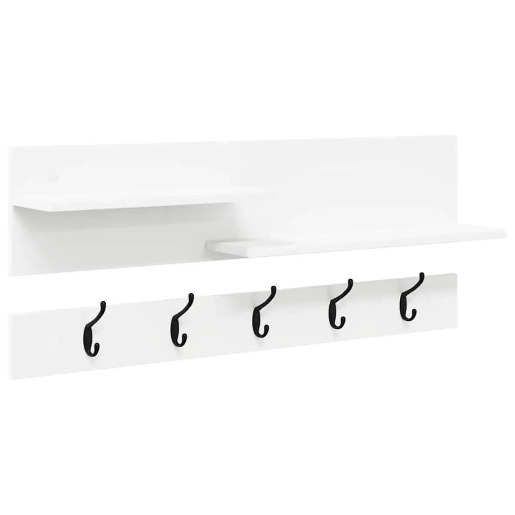 Wall-Mounted Coat Rack for Organized Living