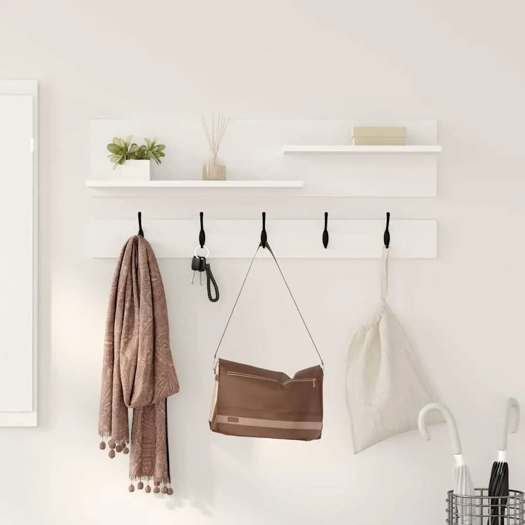Wall-Mounted Coat Rack for Organized Living
