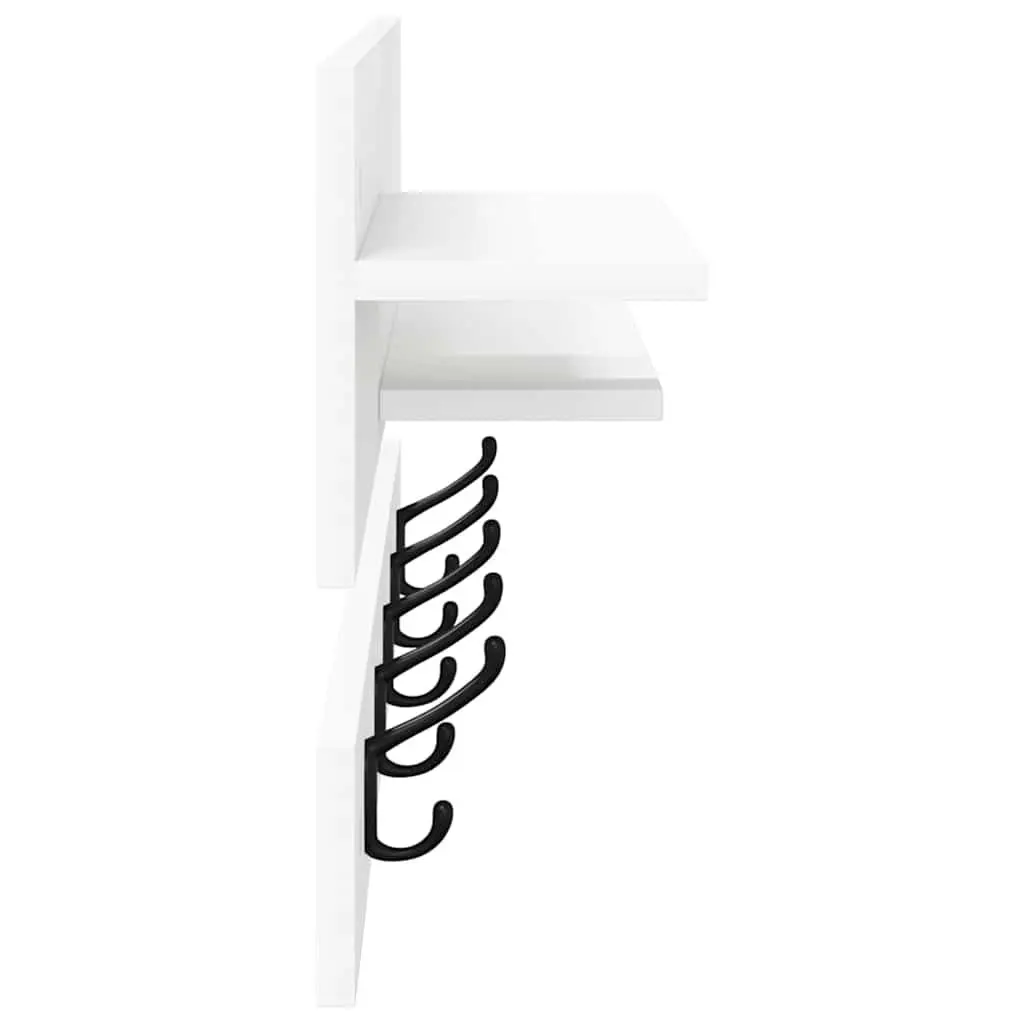 Wall-Mounted Coat Rack for Organized Living