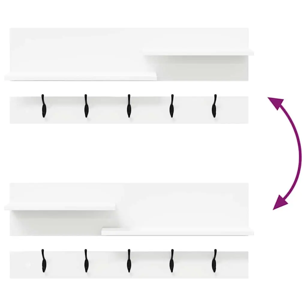 Wall-Mounted Coat Rack for Organized Living