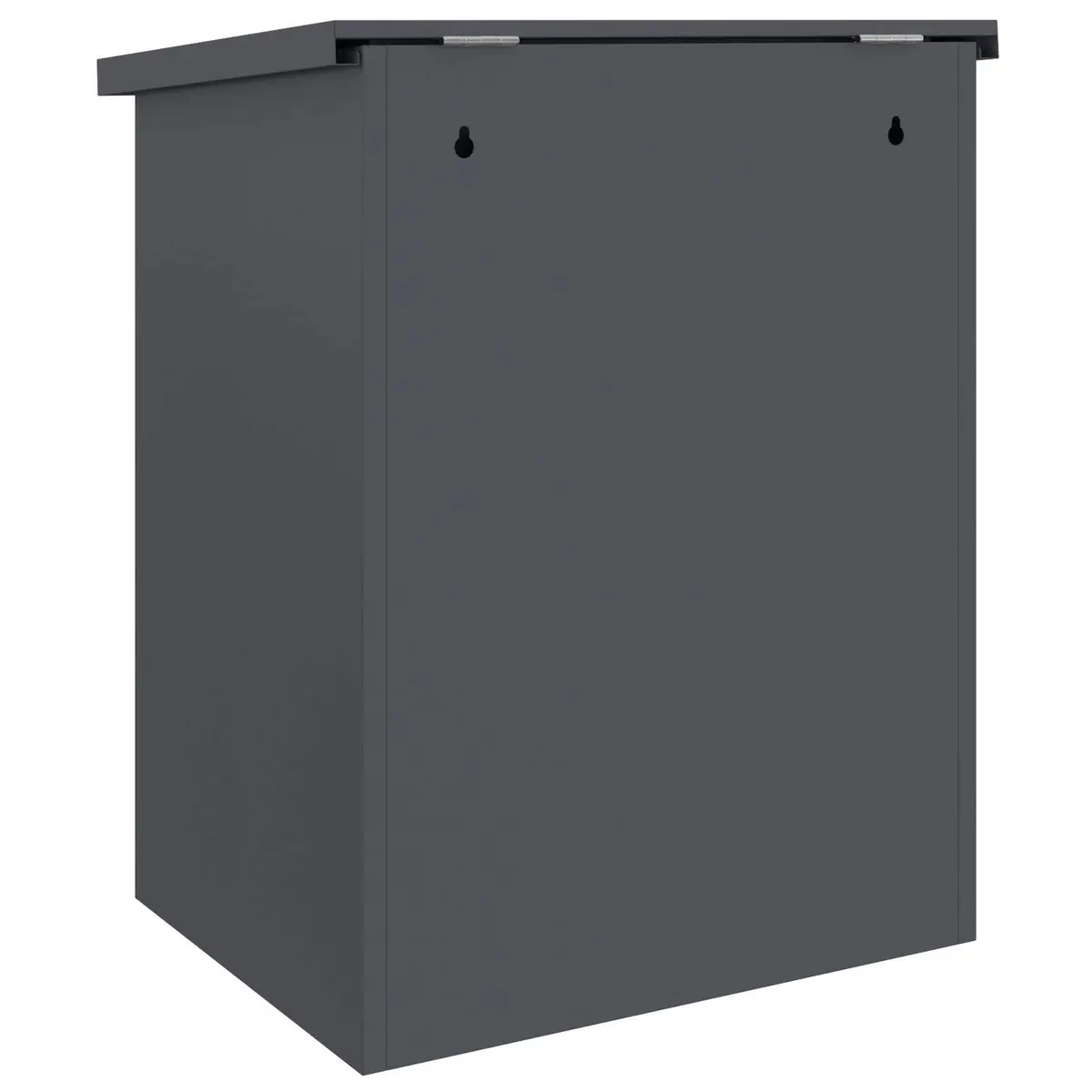 Parcel Drop Box Weatherproof Steel Outdoor Garden 47.5 x 38 x 59 cm
