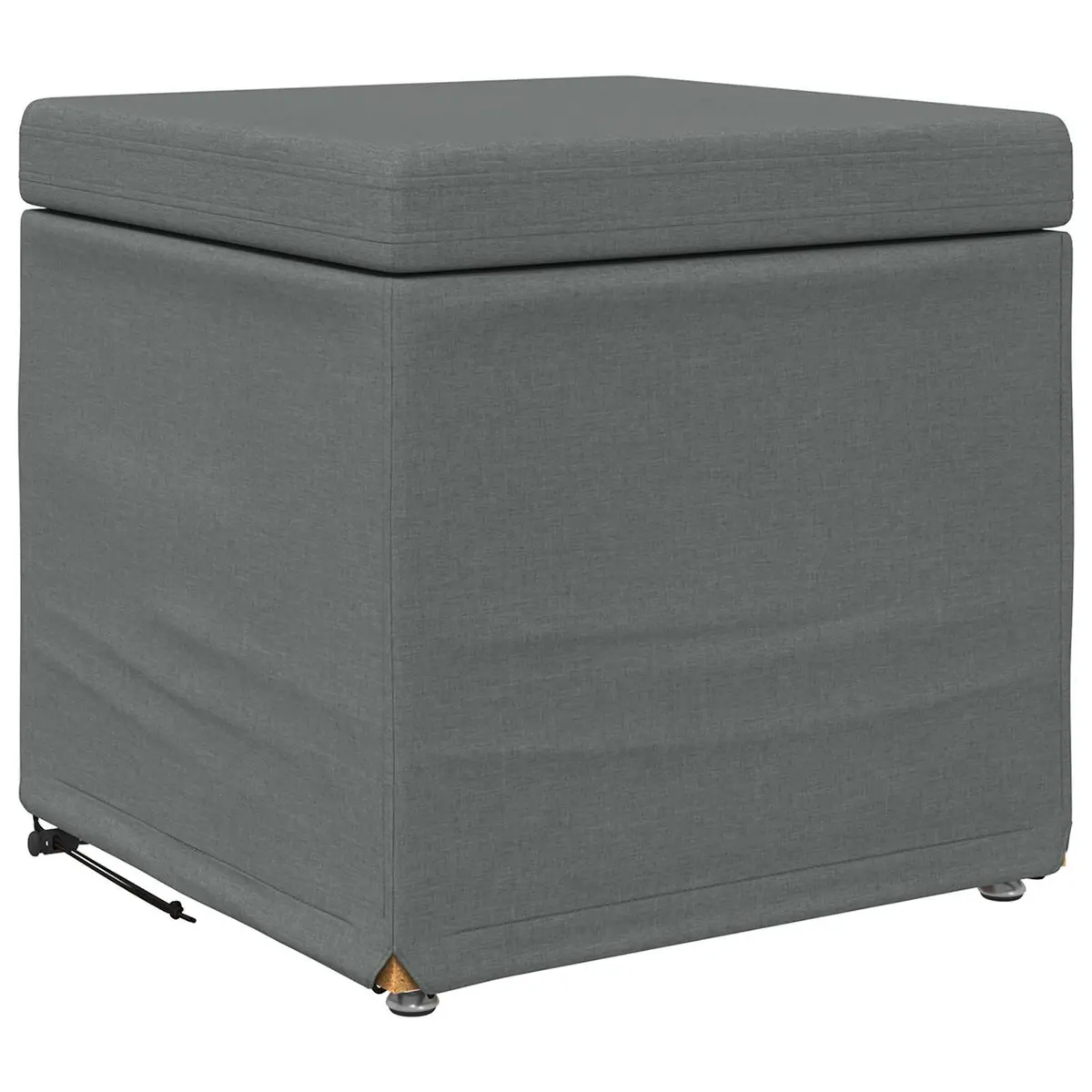 Grey Backless Bar Stool