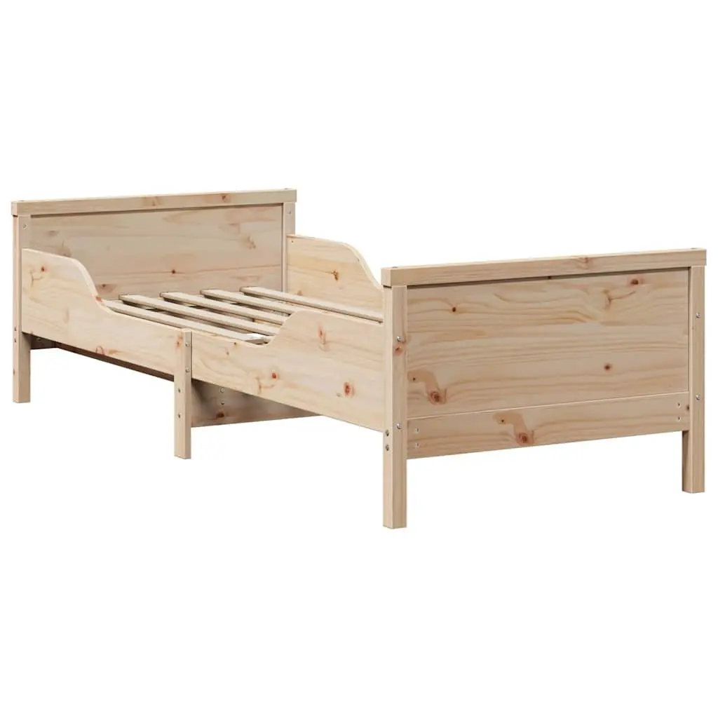 Bed Frame with Headboard Footboard Engineered Wood Kids Bedroom Furniture