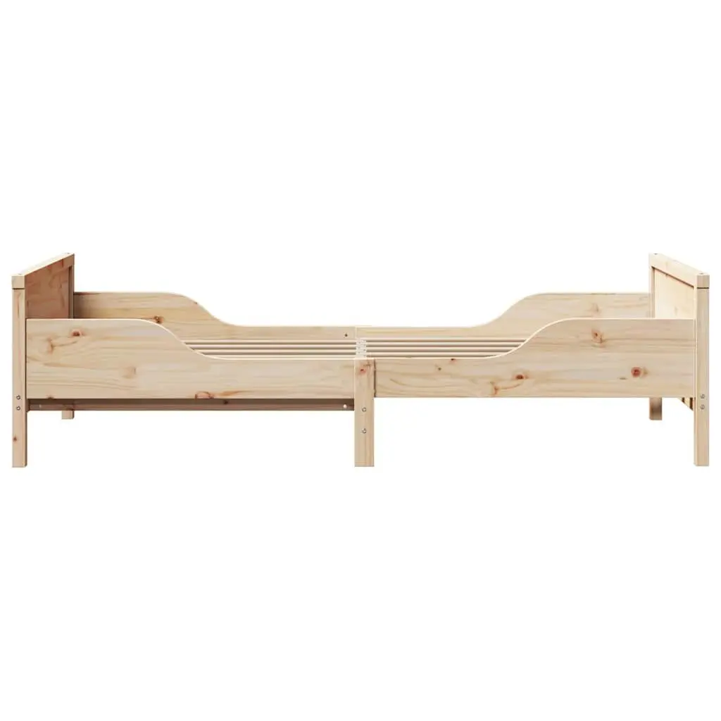 Bed Frame with Headboard Footboard Engineered Wood Kids Bedroom Furniture