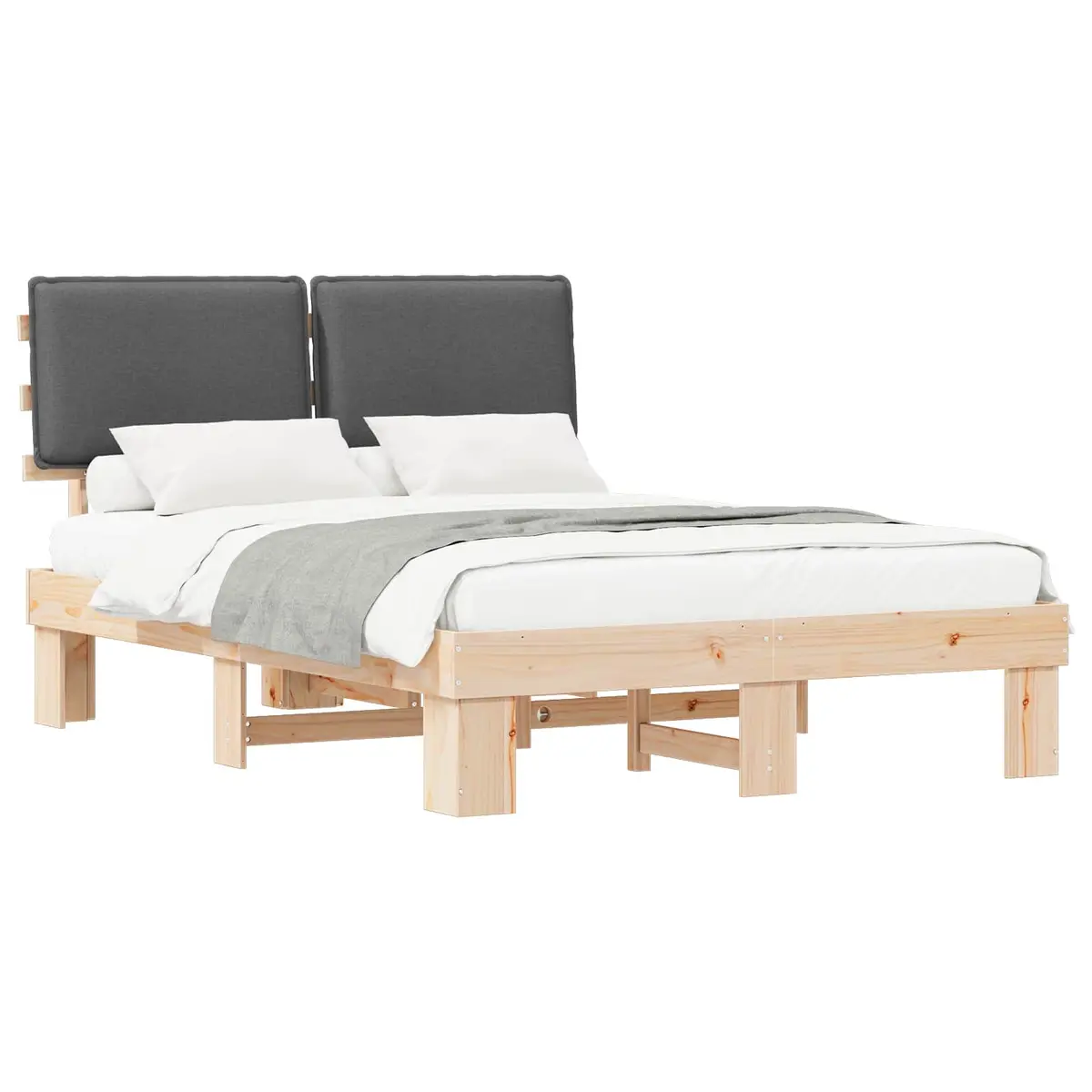 Grey Bed Frame with Comfort in Mind