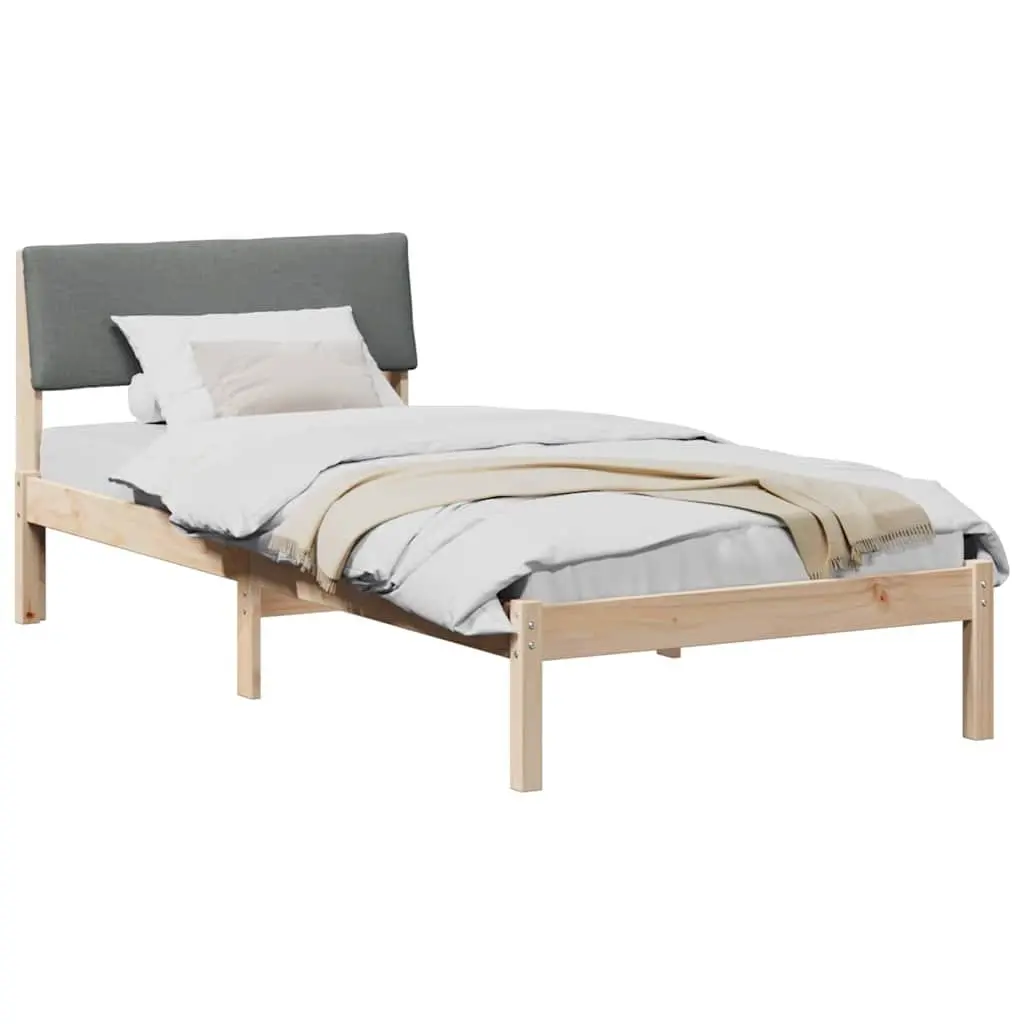 Bed Frame 90 x 190 cm in Solid Pine