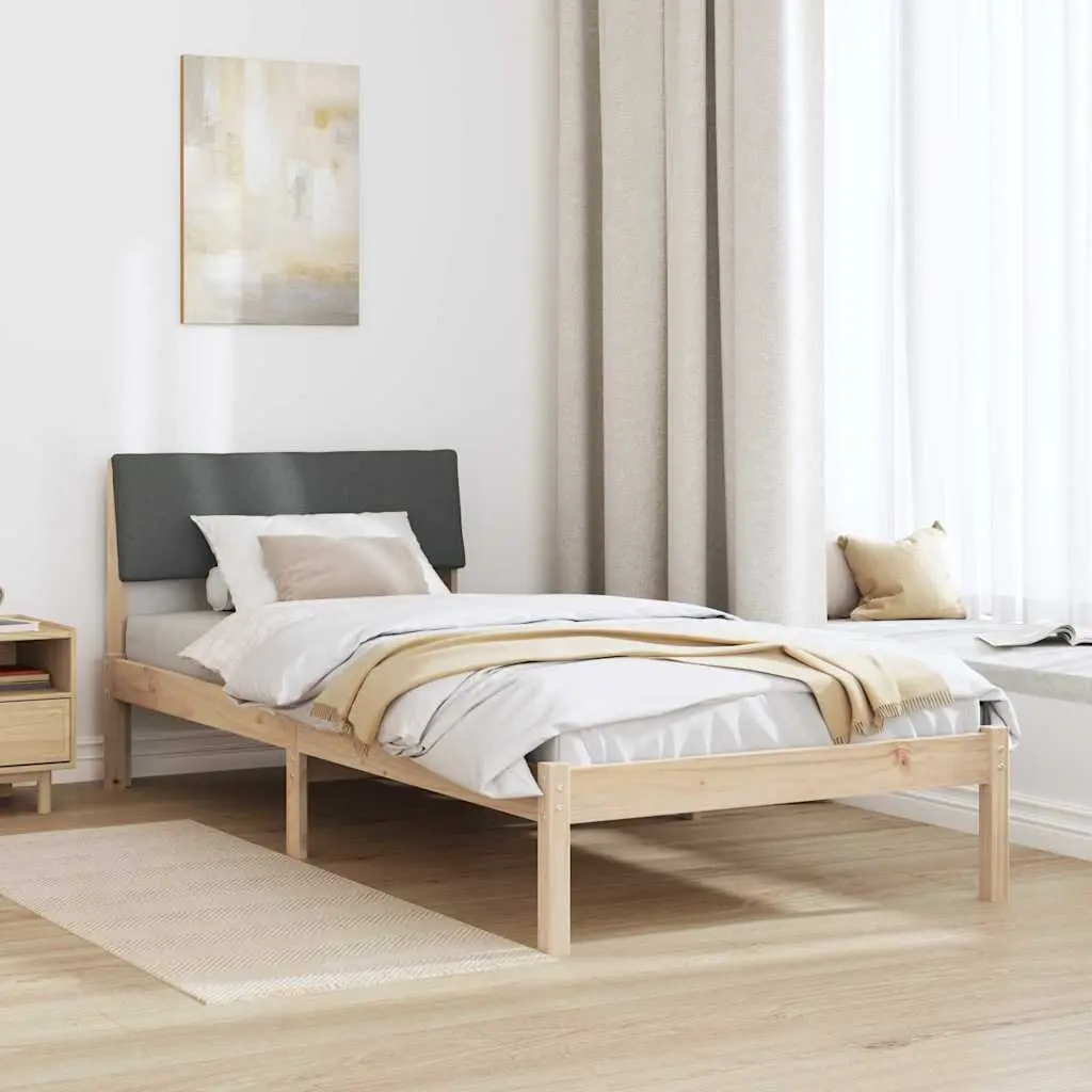 Bed Frame 90 x 190 cm in Solid Pine