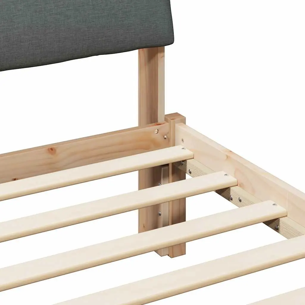 Bed Frame 90 x 190 cm in Solid Pine