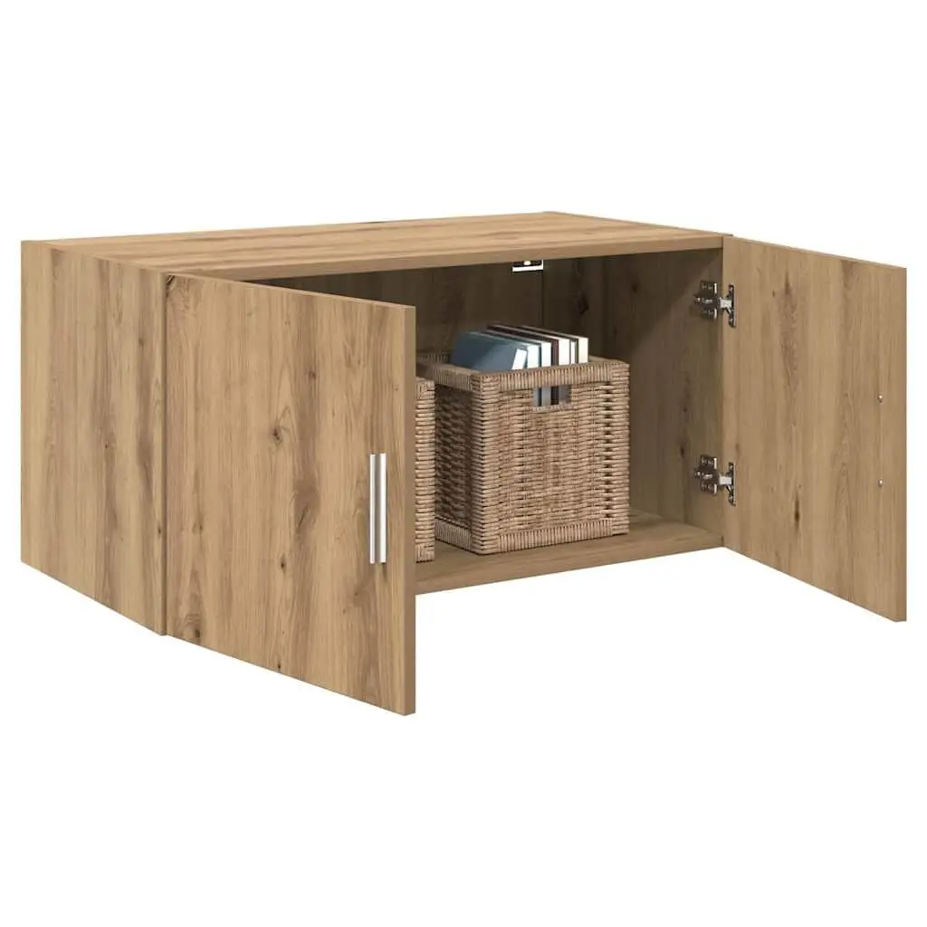 Wall Cabinet Brown Engineered Wood 80 x 42.5 x 40 cm Mounted