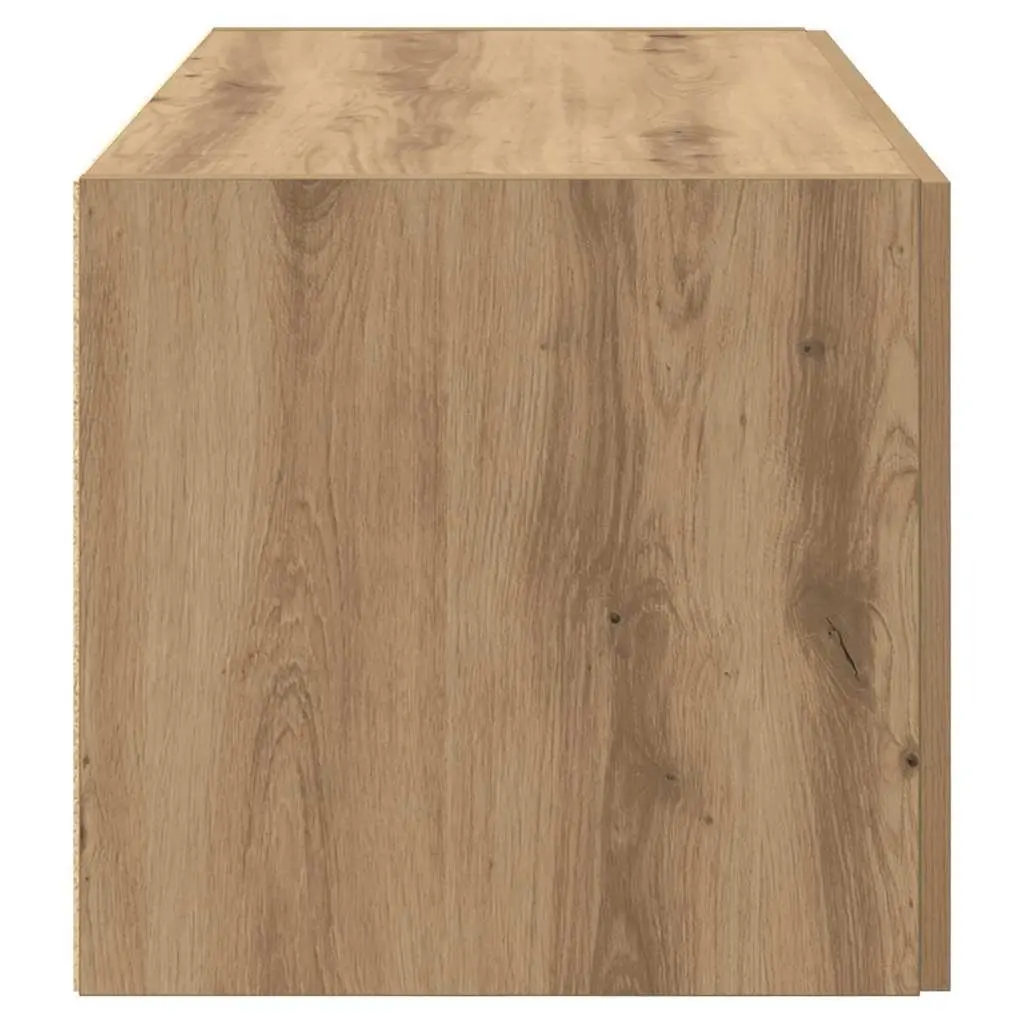 Wall Cabinet Brown Engineered Wood 80 x 42.5 x 40 cm Mounted