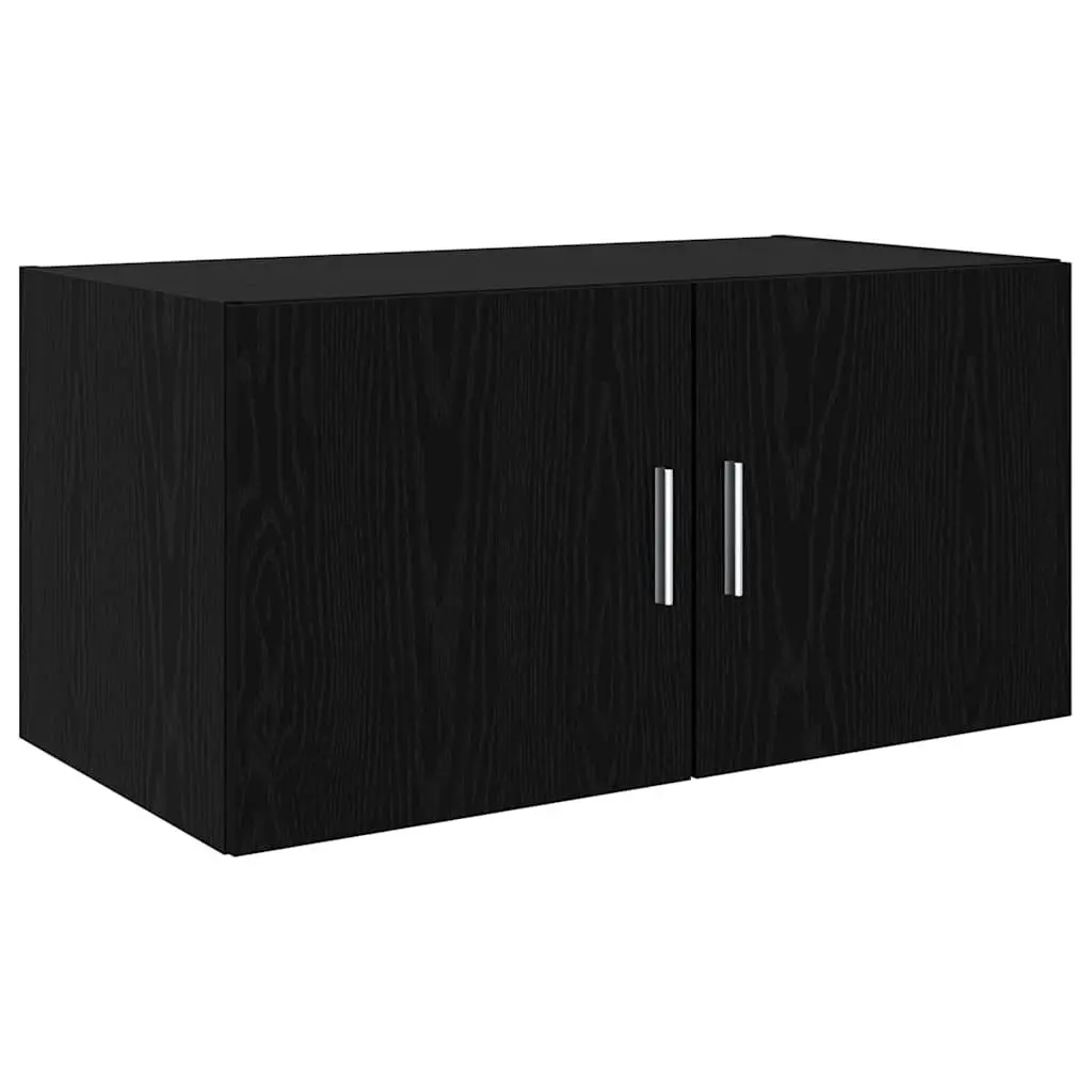 Black Oak Wall Cabinet