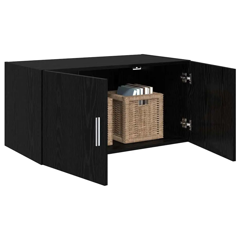 Black Oak Wall Cabinet