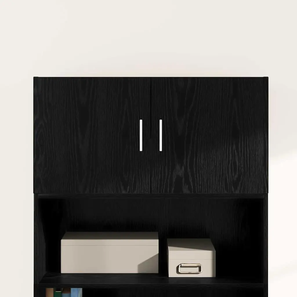 Black Oak Wall Cabinet