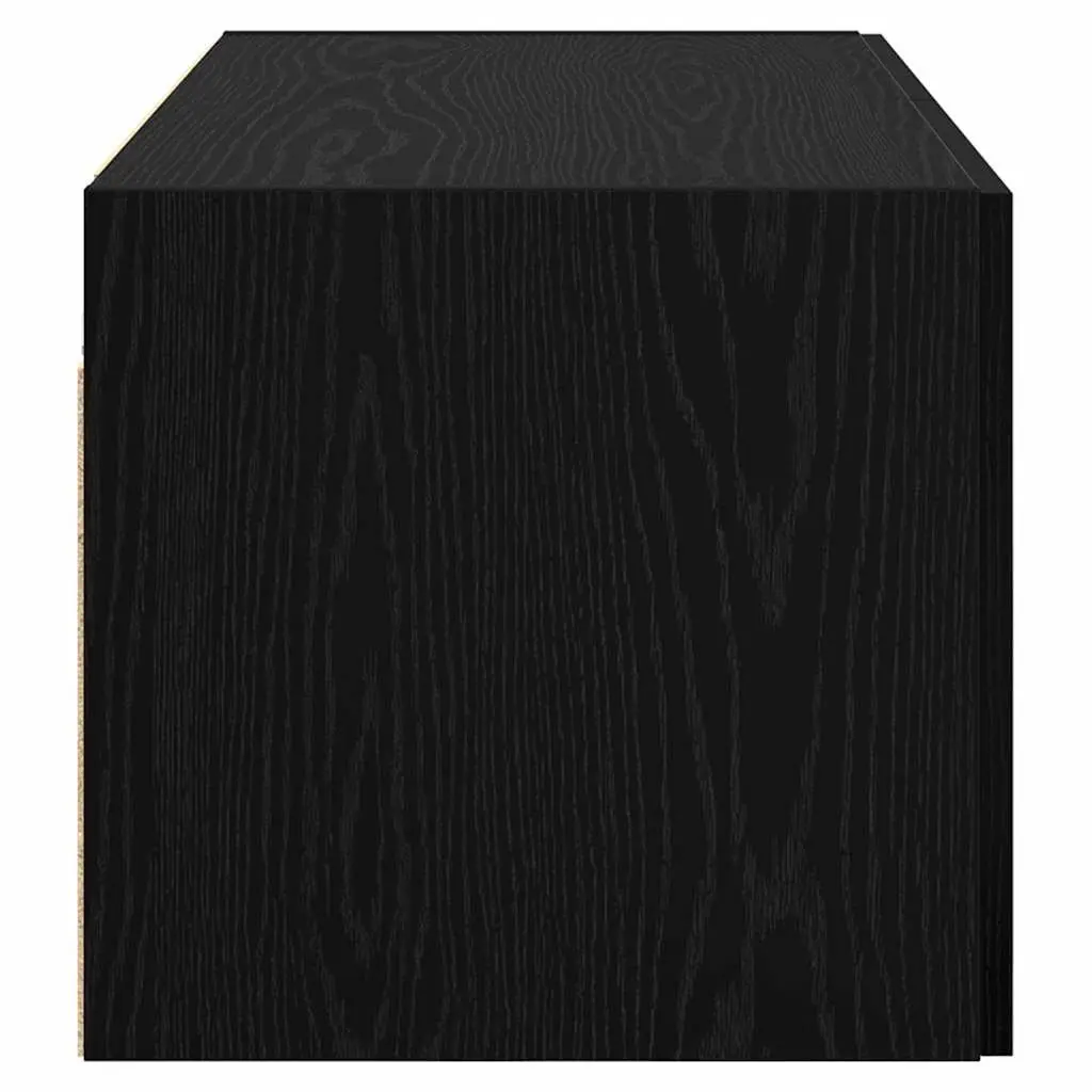 Black Oak Wall Cabinet