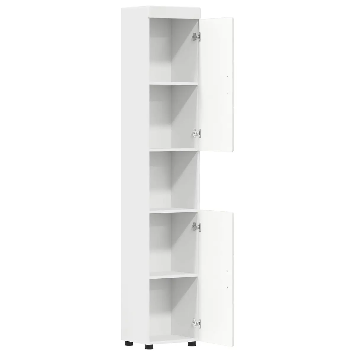 Bathroom Vanity Cabinet Set Matte White Storage Unit