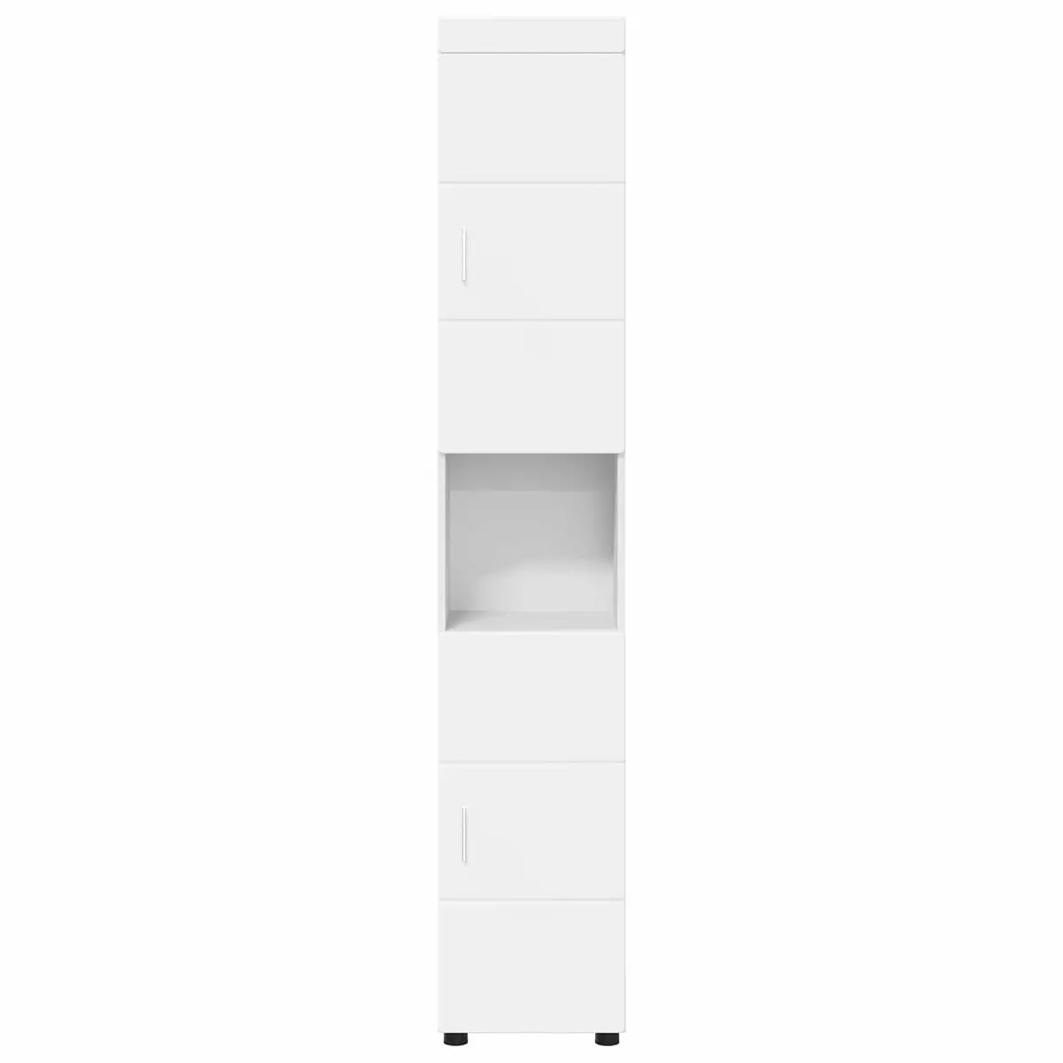 Bathroom Vanity Cabinet Set Matte White Storage Unit
